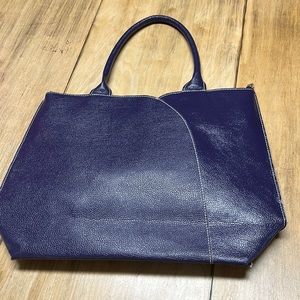 Purple handbag